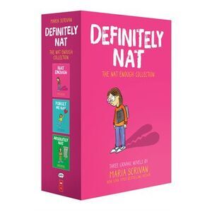 Definitely Nat: A Graphic Novel Box Set (Nat Enough #1-3) -- Maria Scrivan